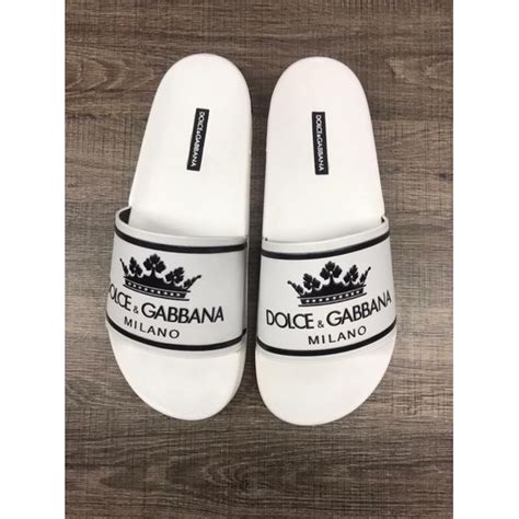 chinelo slide dolce gabbana